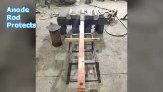 Anodenstabbaugruppe schützt Warmwasserbereiter